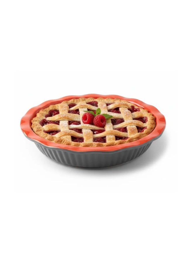 Danny Home Round Porcelain Baking Dish – 27 cm | Oven, Microwave, Freezer & Dishwasher Safe - Image 1